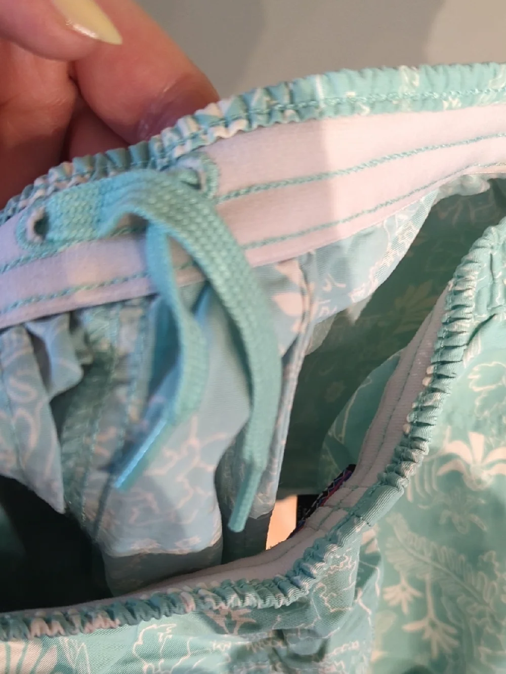 Patagonia Baggies XS Printed Shorts Drawstring Elastic Band Drawstring Pockets